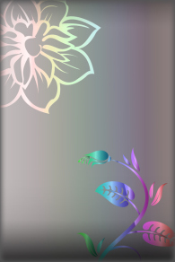 花や植物のイラストiphone壁紙